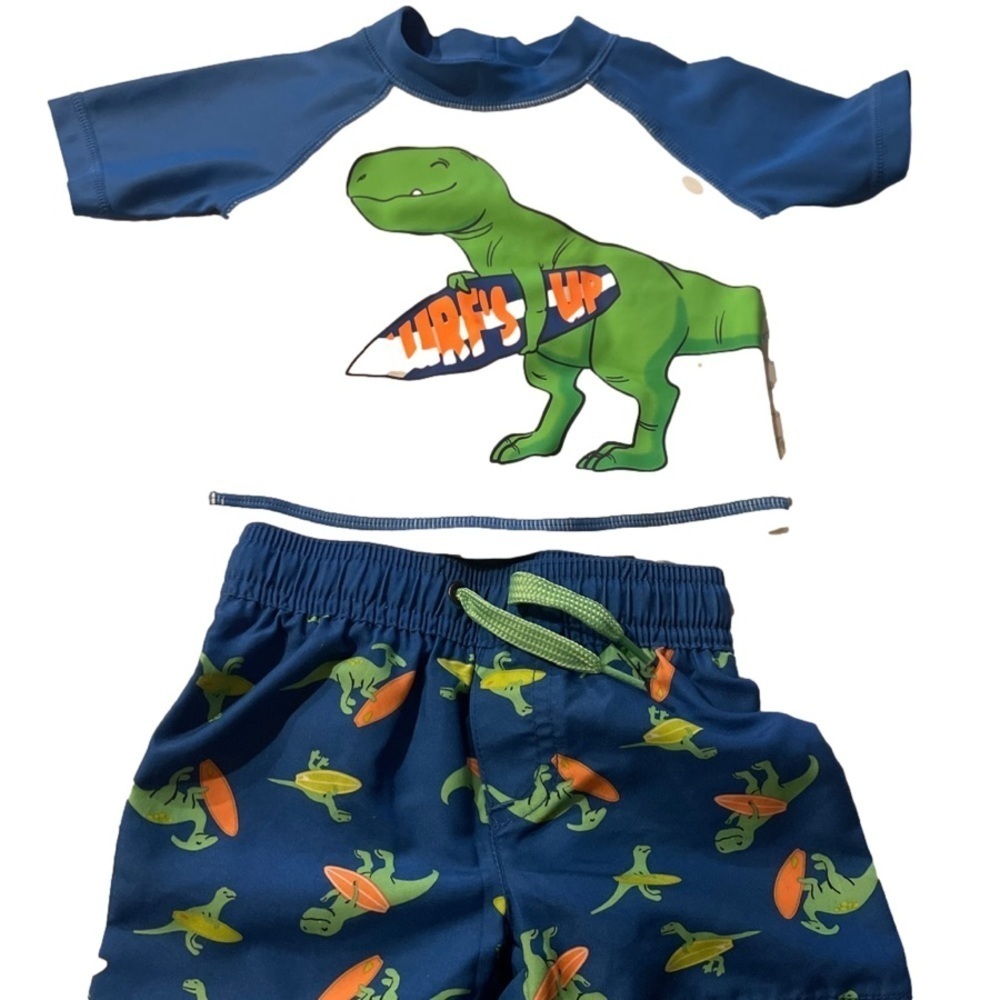 Simple joy Carter's swim trunks 6-9 mos